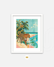 Leopard Tropical Shore