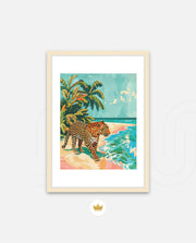 Leopard Tropical Shore