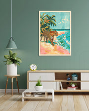 Leopard Tropical Shore