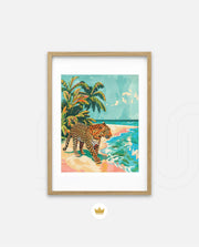 Leopard Tropical Shore