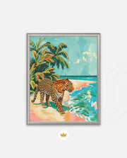 Leopard Tropical Shore