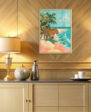 Leopard Tropical Shore