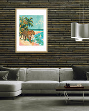 Leopard Tropical Shore
