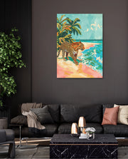 Leopard Tropical Shore
