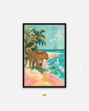 Leopard Tropical Shore