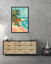 Leopard Tropical Shore