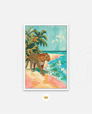 Leopard Tropical Shore