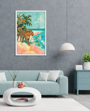 Leopard Tropical Shore