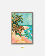 Leopard Tropical Shore