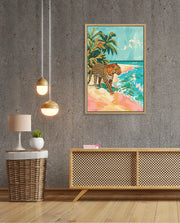 Leopard Tropical Shore