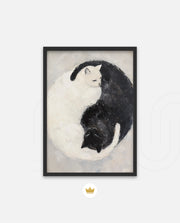 Yin Yang Feline Harmony
