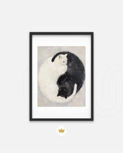 Yin Yang Feline Harmony