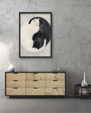 Yin Yang Feline Harmony