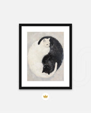 Yin Yang Feline Harmony