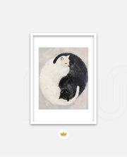 Yin Yang Feline Harmony