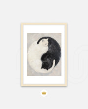Yin Yang Feline Harmony
