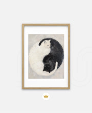 Yin Yang Feline Harmony