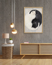 Yin Yang Feline Harmony