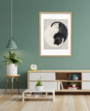 Yin Yang Feline Harmony