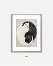 Yin Yang Feline Harmony