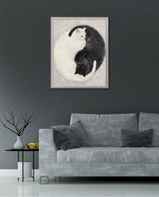 Yin Yang Feline Harmony