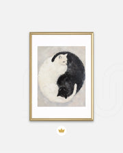 Yin Yang Feline Harmony