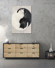 Yin Yang Feline Harmony