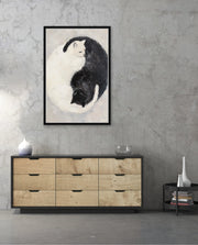 Yin Yang Feline Harmony