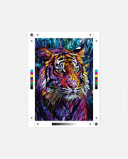 Stained Glass Tiger Mystique