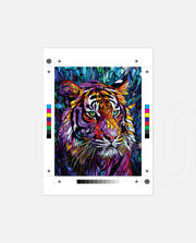 Stained Glass Tiger Mystique