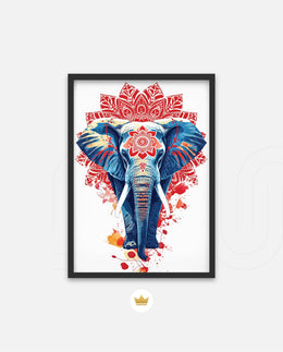 Mandala Elephant Majesty