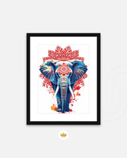 Mandala Elephant Majesty