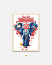 Mandala Elephant Majesty