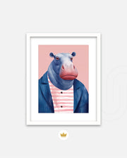 Dapper Hippo Charm
