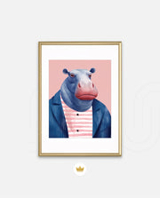 Dapper Hippo Charm