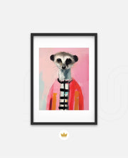 Fashionable Meerkat Muse