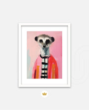 Fashionable Meerkat Muse