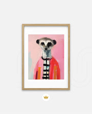 Fashionable Meerkat Muse