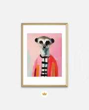 Fashionable Meerkat Muse