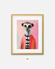 Fashionable Meerkat Muse