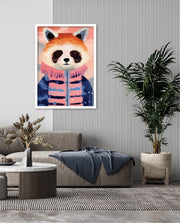 Winter Raccoon Charm