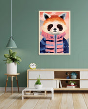 Winter Raccoon Charm