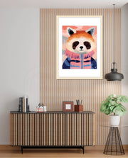 Winter Raccoon Charm