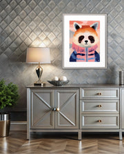 Winter Raccoon Charm