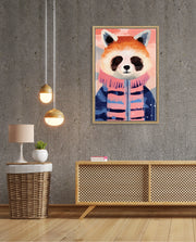Winter Raccoon Charm