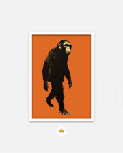 Midnight Chimp Silhouette
