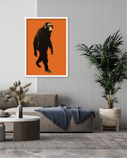 Midnight Chimp Silhouette