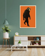 Midnight Chimp Silhouette