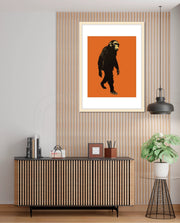 Midnight Chimp Silhouette