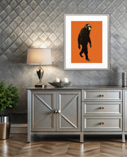 Midnight Chimp Silhouette